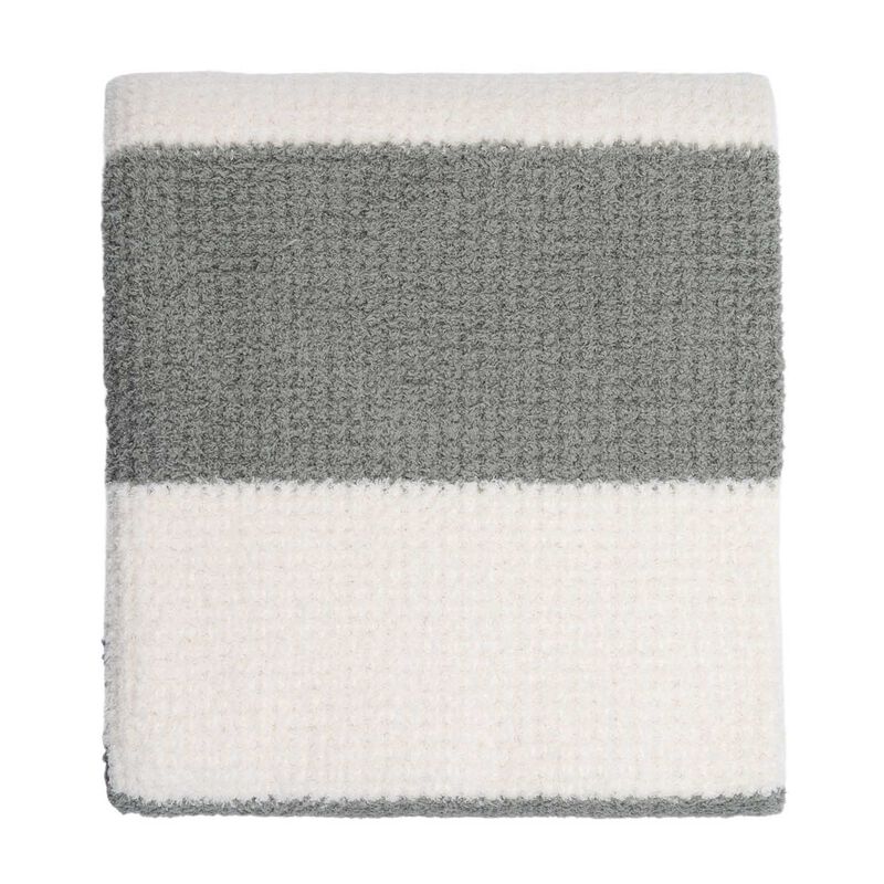 Top Drawer Horizon Textured Throw 150x200cm Sage Stripe image number 0